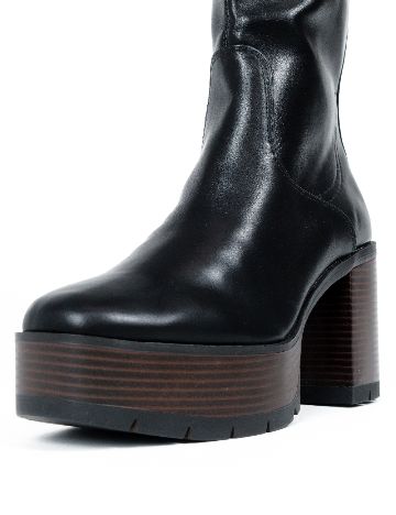 Cizme Stradivarius, negru