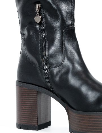 Cizme Stradivarius, negru