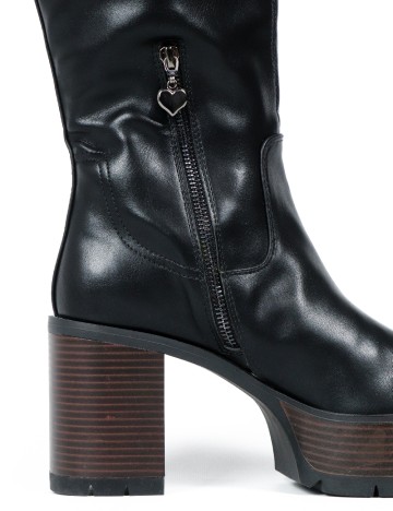 Cizme Stradivarius, negru