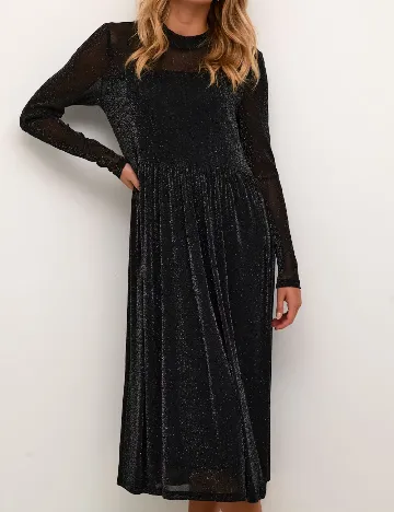 Rochie medie Kaffe, negru Negru