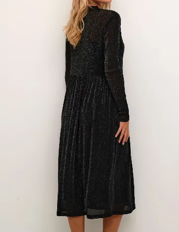 Rochie medie Kaffe, negru Negru