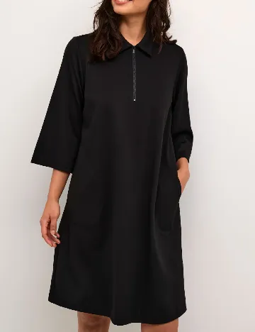 Rochie scurta Kaffe, negru Negru