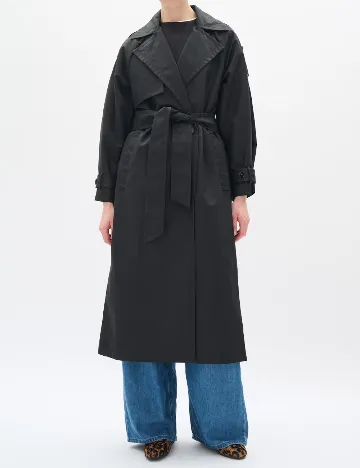 Trench InWear, negru Negru