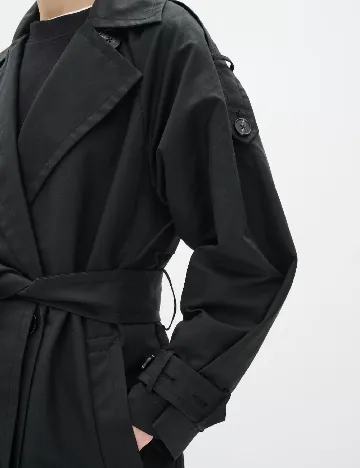 Trench InWear, negru Negru