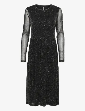 Rochie medie Culture, negru Negru