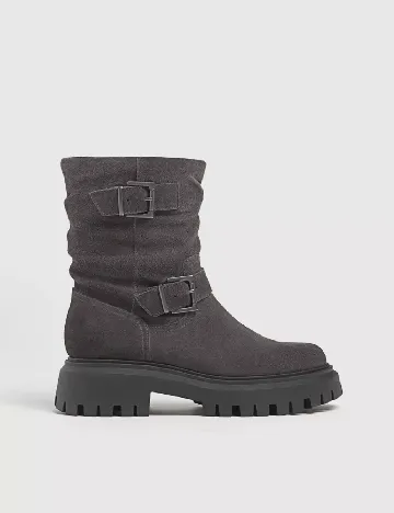 Ghete Stradivarius, gri inchis Gri