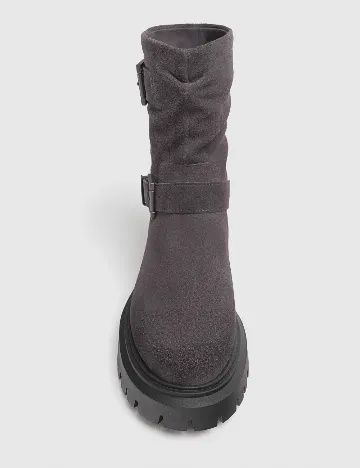 Ghete Stradivarius, gri inchis Gri