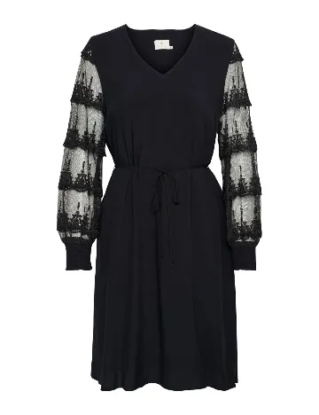 Rochie scurta Kaffe, negru Negru