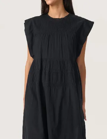 Rochie lunga Soaked In Luxury, negru Negru