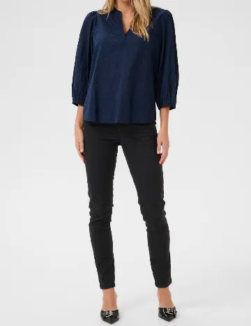 Bluza Kaffe, bleumarin Albastru
