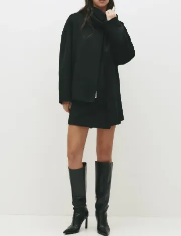 Jacheta Pull&Bear, negru Negru