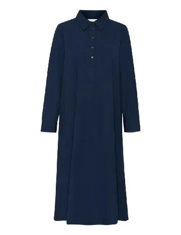 Rochie medie My Essential Wardrobe, bleumarin Albastru