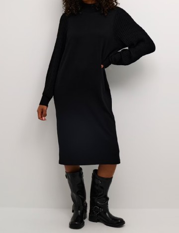 Rochie medie Kaffe, negru