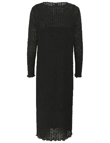 Rochie lunga Kaffe, negru Negru