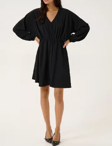 Rochie scurta Kaffe, negru Negru