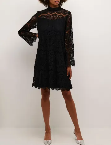 Rochie scurta Culture, negru Negru