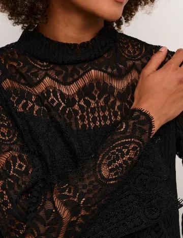 Rochie scurta Culture, negru Negru