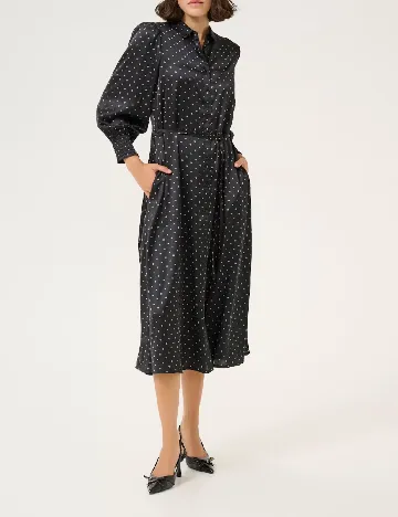 Rochie medie Kaffe, negru Negru