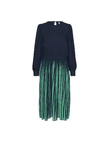 Rochie medie Culture, albastru Albastru