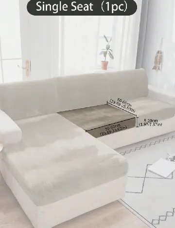 Husa pentru canapea SHEIN, gri Gri