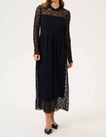 Rochie medie Kaffe, negru