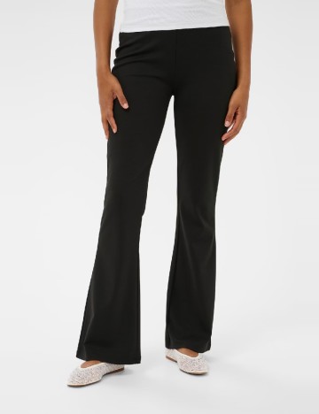 Pantaloni Kaffe, negru