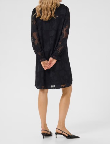 Rochie scurta Cream, negru