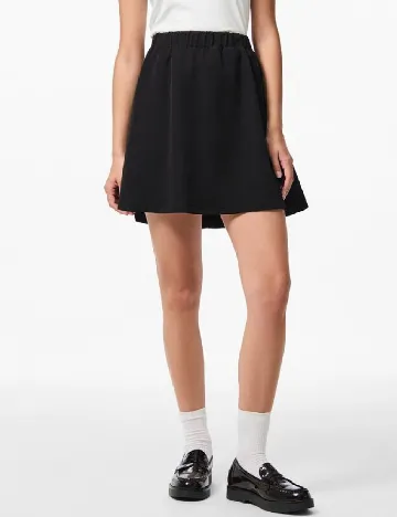 Fusta Pieces, negru Negru