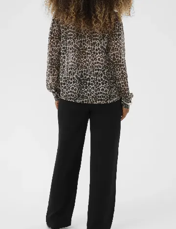 Bluza Cream, animal print Animal print