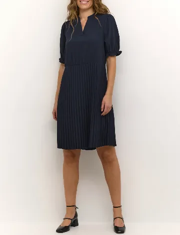 Rochie scurta Culture, albastru Albastru
