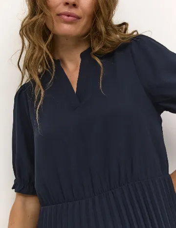 Rochie scurta Culture, albastru Albastru