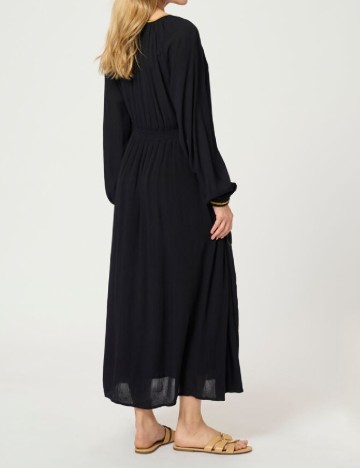 Rochie medie Cream, negru