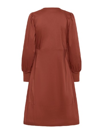 Rochie medie Culture, caramiziu