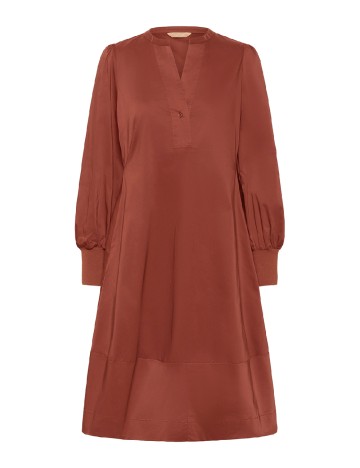 Rochie medie Culture, caramiziu