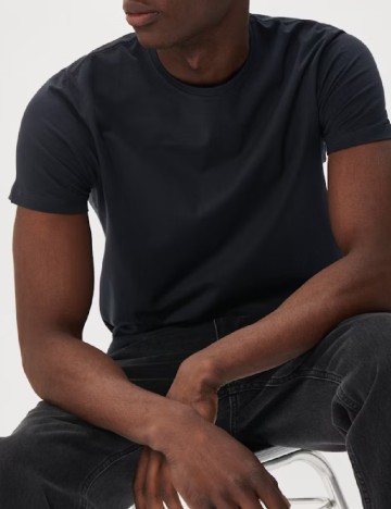 Tricou Matinique, bleumarin