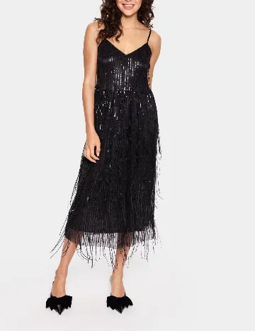 Rochie medie Saint Tropez, negru Negru