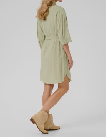 Rochie scurta Cream, verde