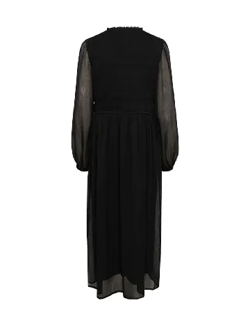 Rochie lunga Kaffe, negru Negru