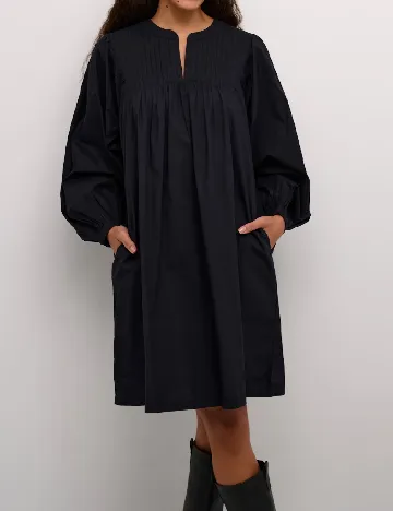 Rochie scurta Culture, negru Negru