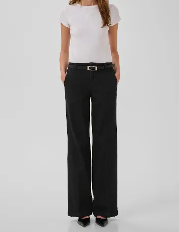 Blugi My Essential Wardrobe, negru Negru