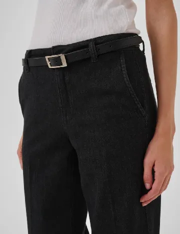 Blugi My Essential Wardrobe, negru Negru