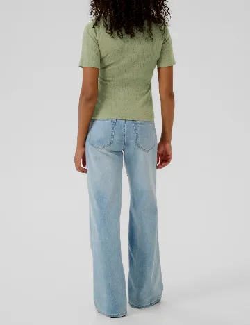 Tricou Kaffe, verde Verde
