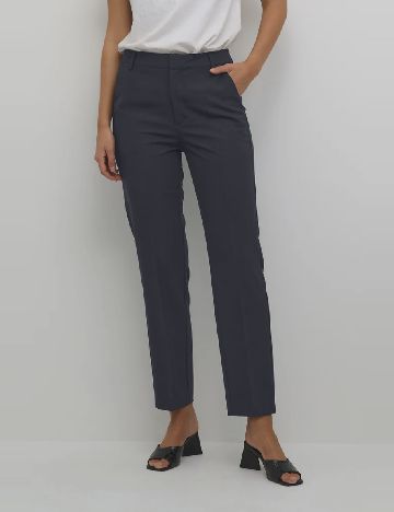 Pantaloni Kaffe, bleumarin inchis