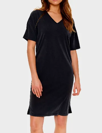 Rochie scurta Saint Tropez, negru Negru