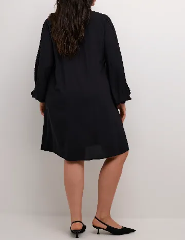 Rochie scurta Kaffe Curve, negru Negru
