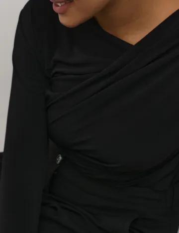 Bluza Kaffe Curve, negru Negru