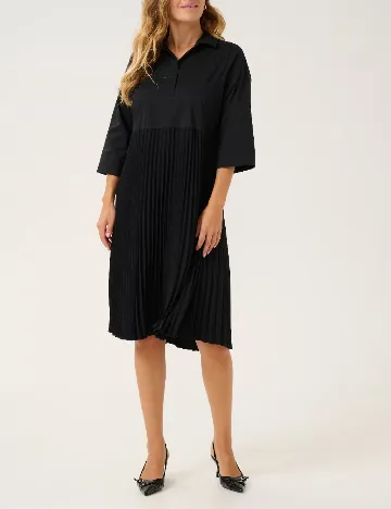Rochie medie Culture, negru Negru