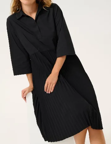 Rochie medie Culture, negru Negru
