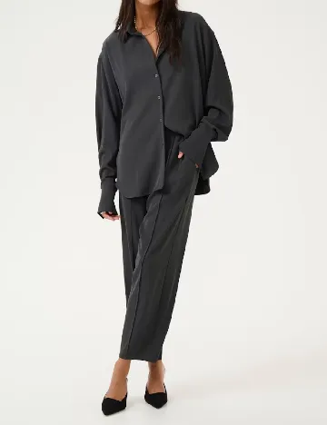 Pantaloni Kaffe, negru Negru