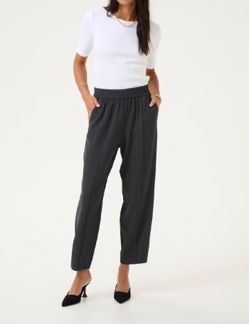 Pantaloni Kaffe, negru
